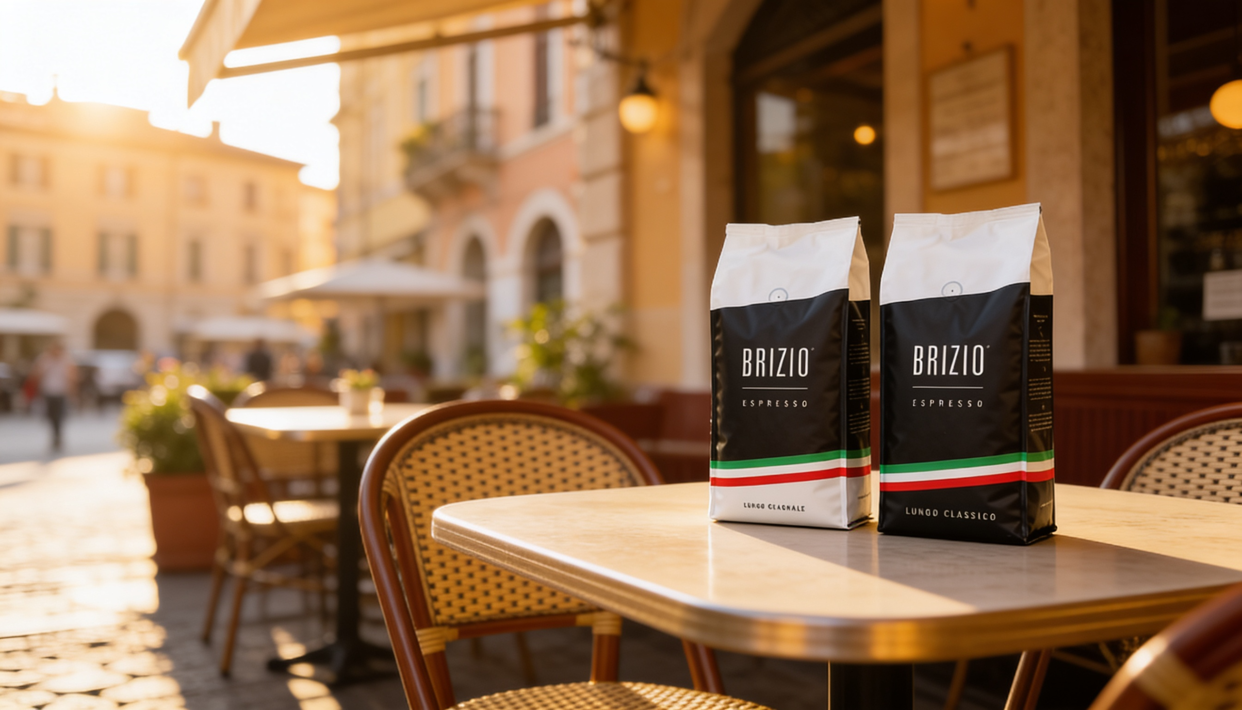 <p>Brizio. Moderne Napolitaanse espresso</p>
