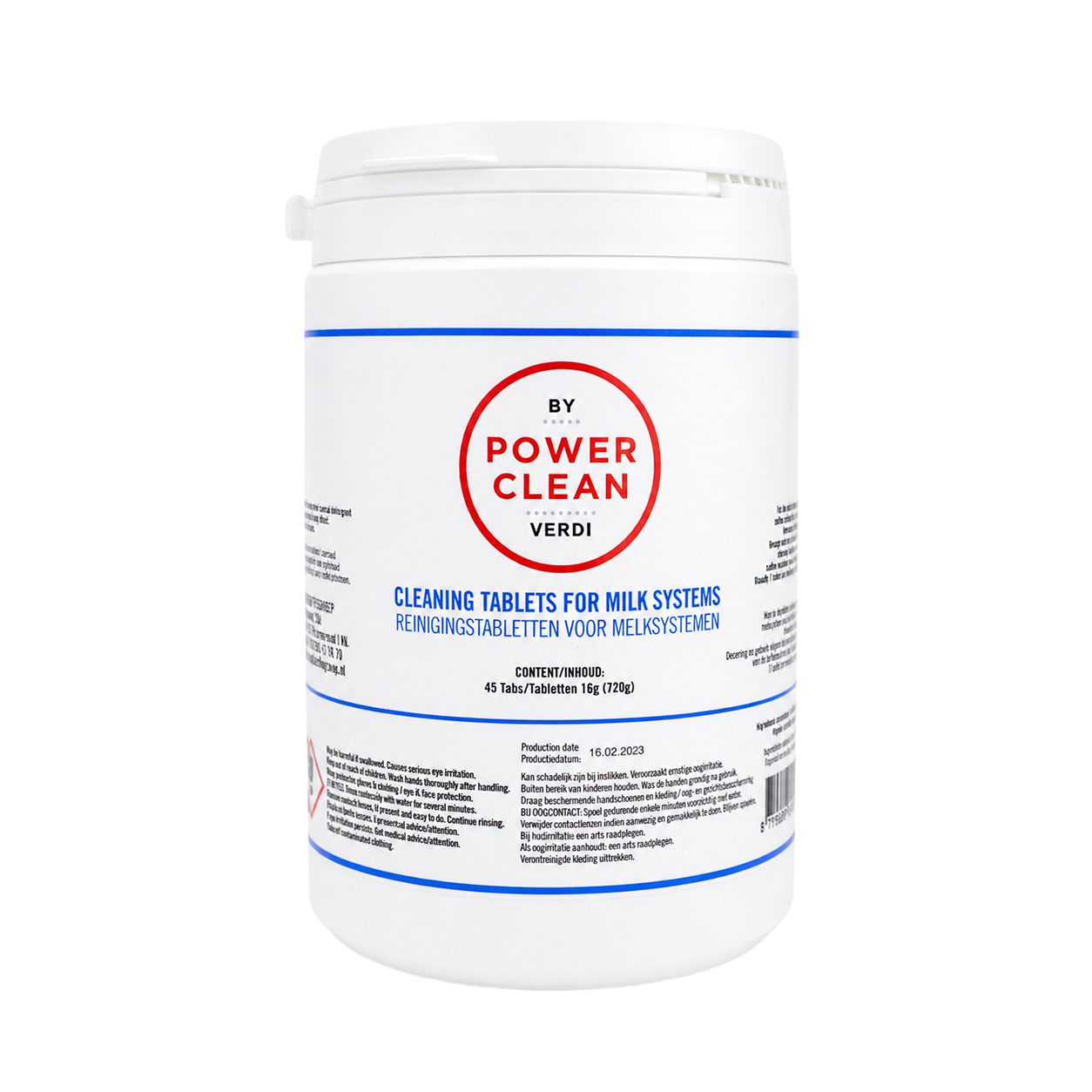 Power clean – Reinigingstabletten voor melksystemen