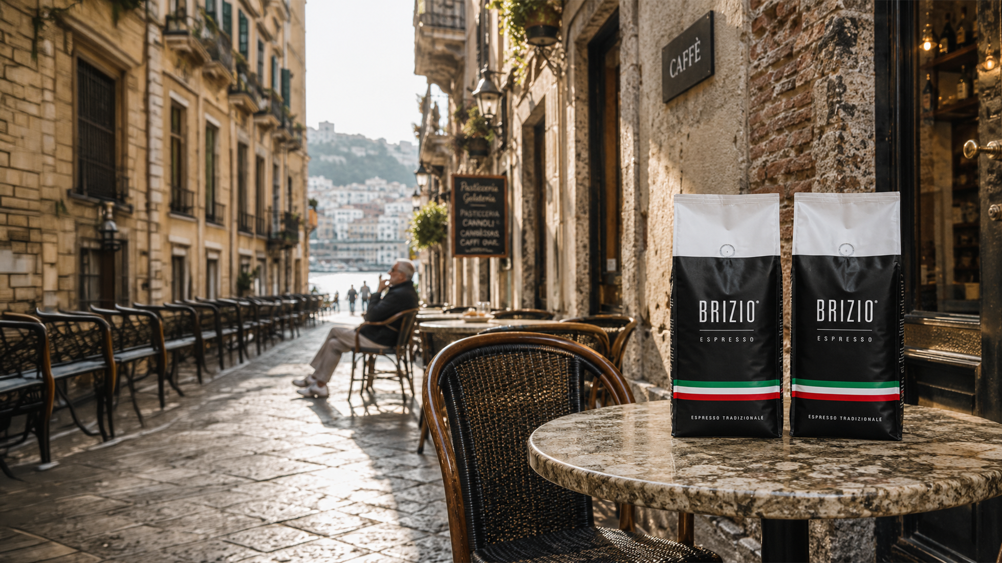 <p>Moderne Napolitaanse espresso</p>
